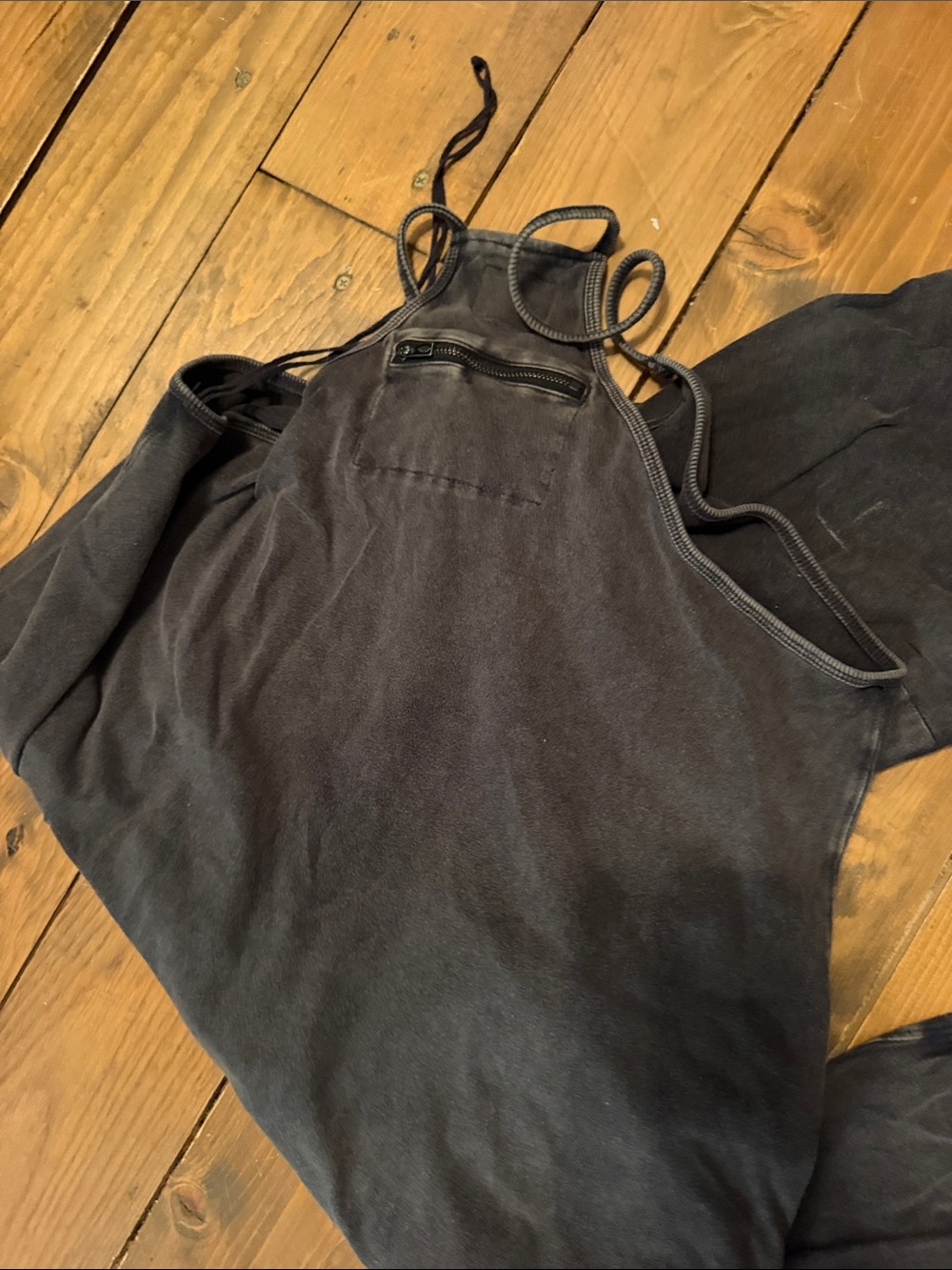 FP Movement by Free People Washed Black Relaxed Utility Jumpsuit - Picture 5 of 5